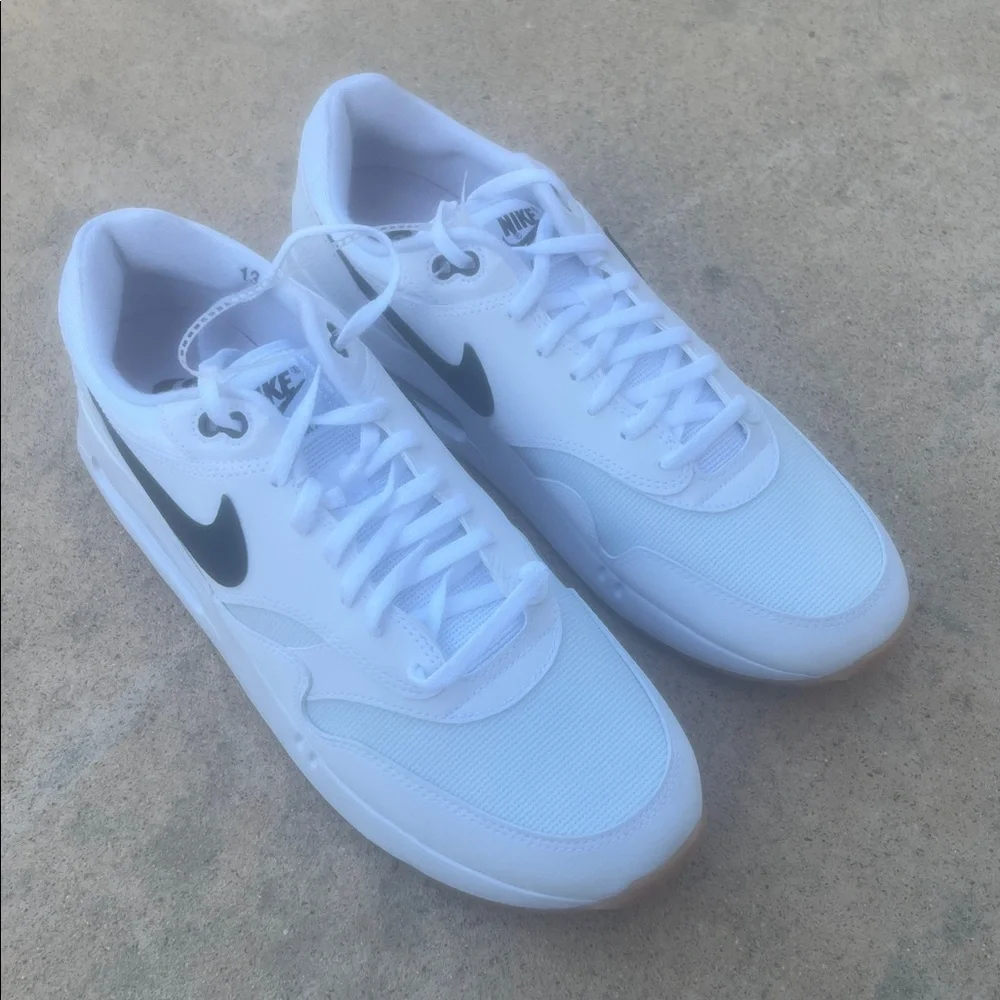Nike Air Max 1 '86 OG G Men's White/Black Golf Shoes Sneakers Size 13 NWOB